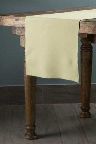 Classic Solid Apple table runner